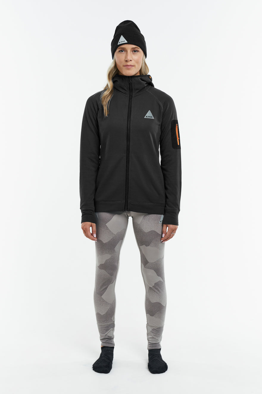 Women's Teslin Grid Layer-Black