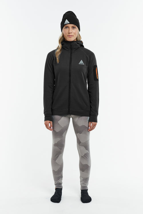 Women's Teslin Grid Layer-Black - Product image 1