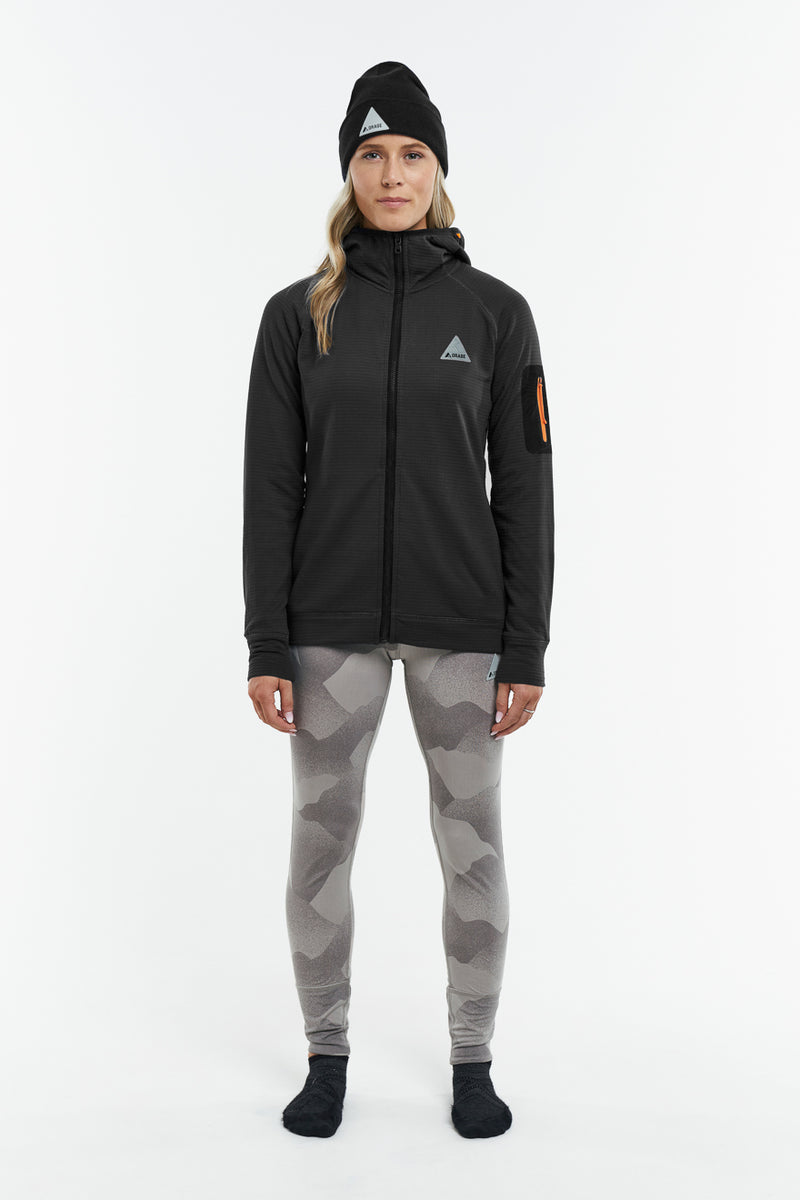 Teslin Grid Layer pour femme - Noir
