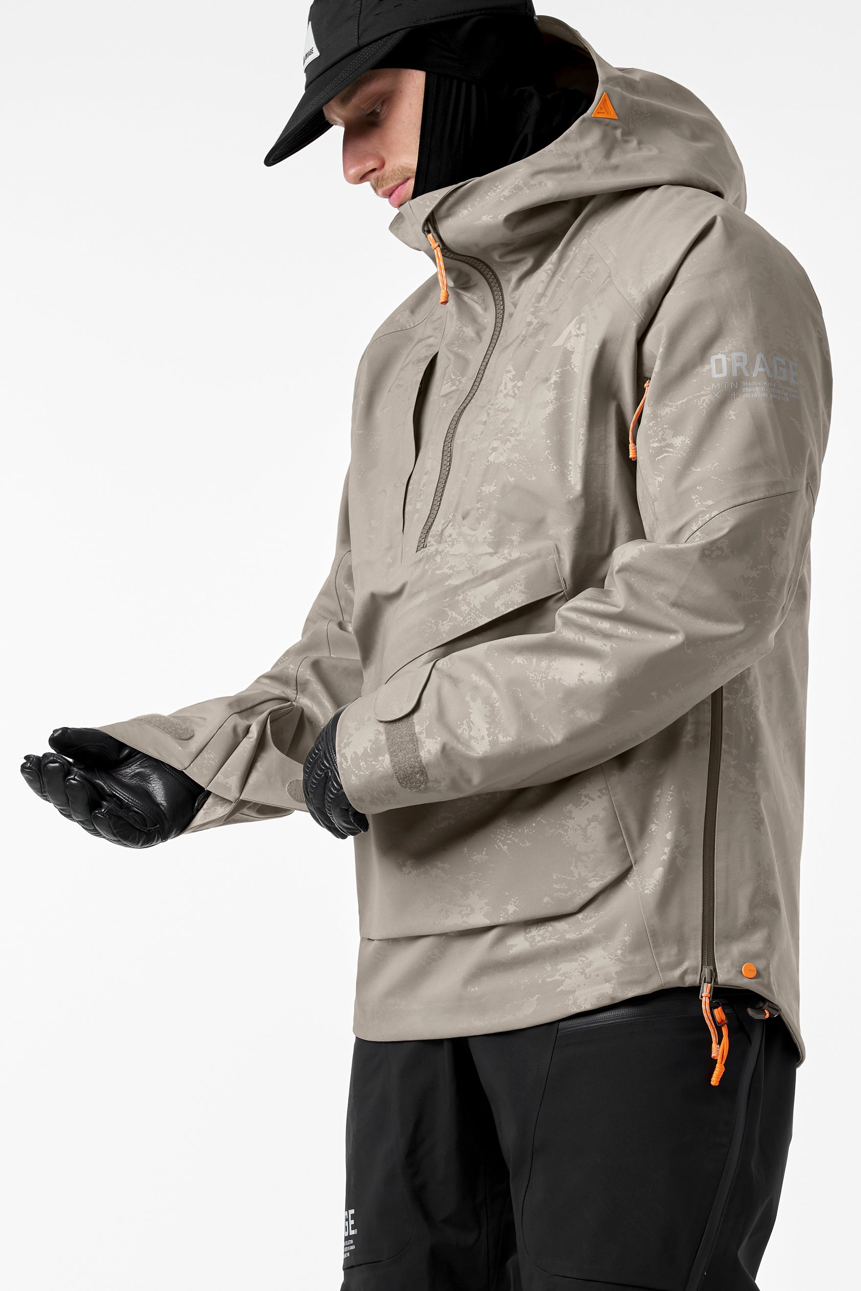 Men's MTN-X Chic-Choc 3L Jacket-Clay Embossed – Orage outerwear