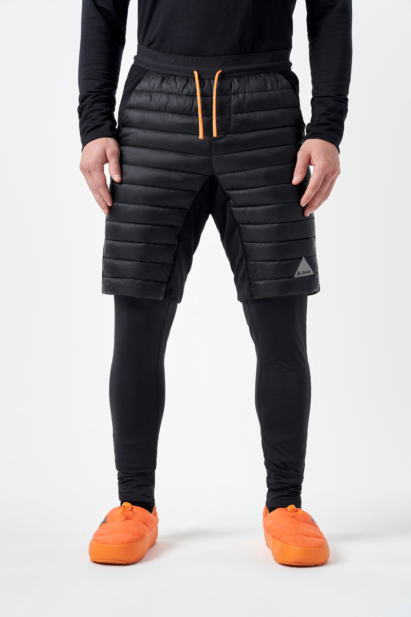 Short hybride Pembi unisexe - Noir