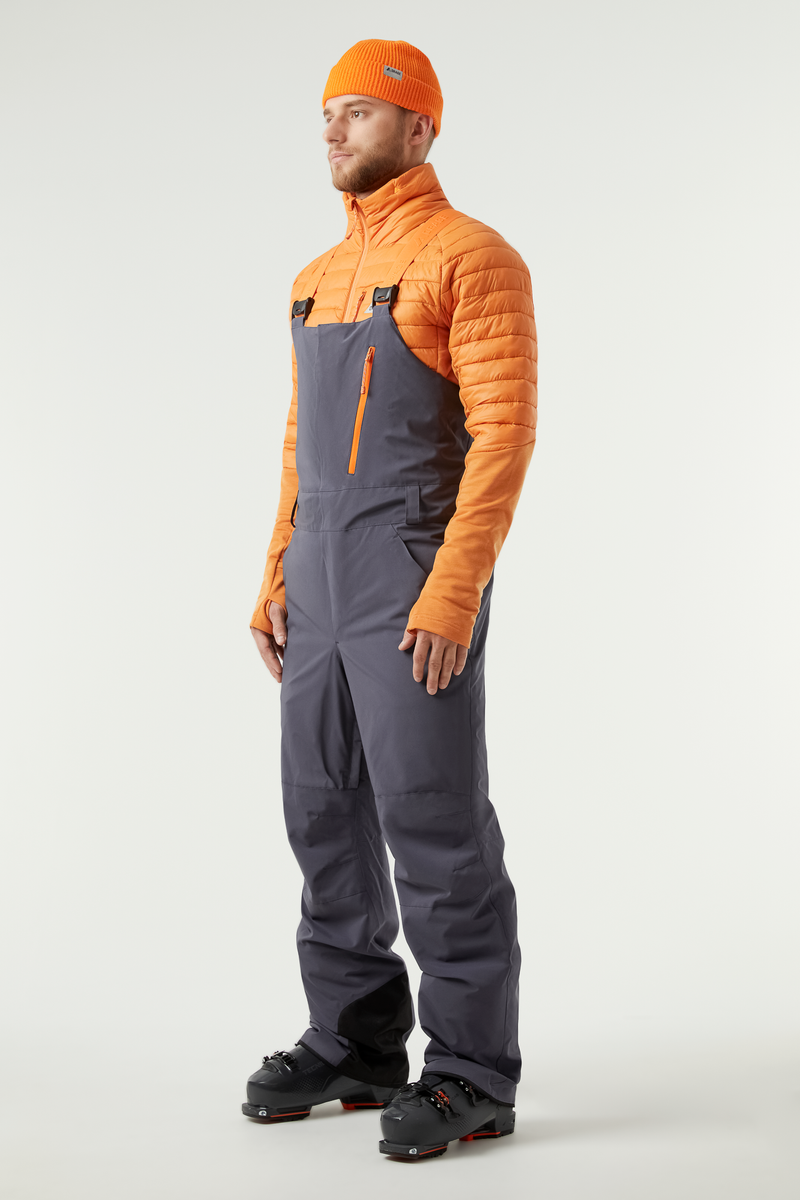 Men's Leeds Insulated Bib-Dark steel blue