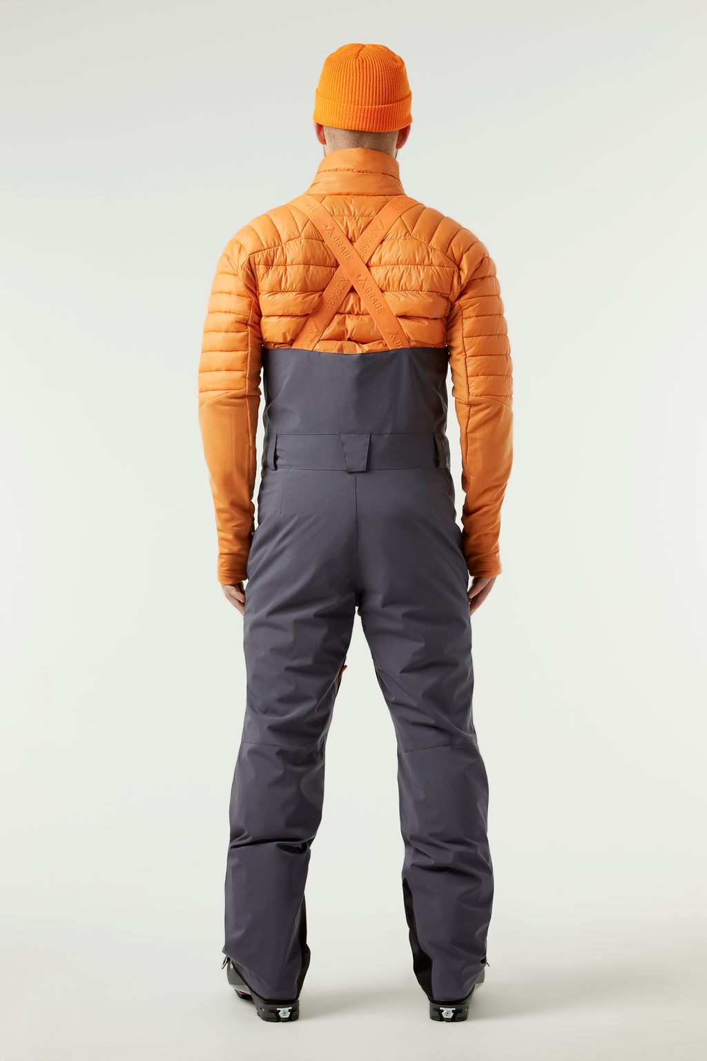 Men's Leeds Insulated Bib-Dark steel blue