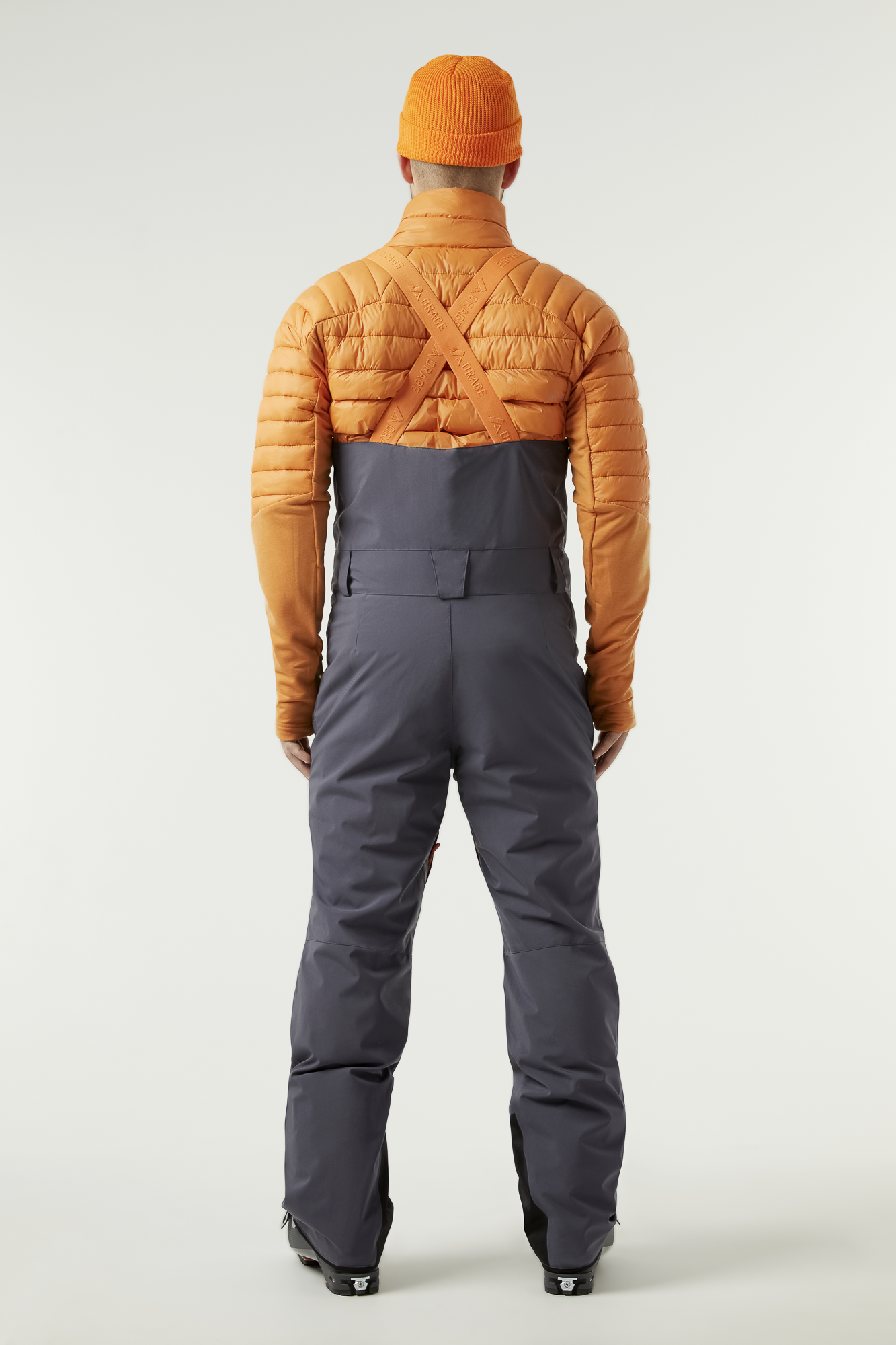Men's Leeds Insulated Bib-Dark steel blue