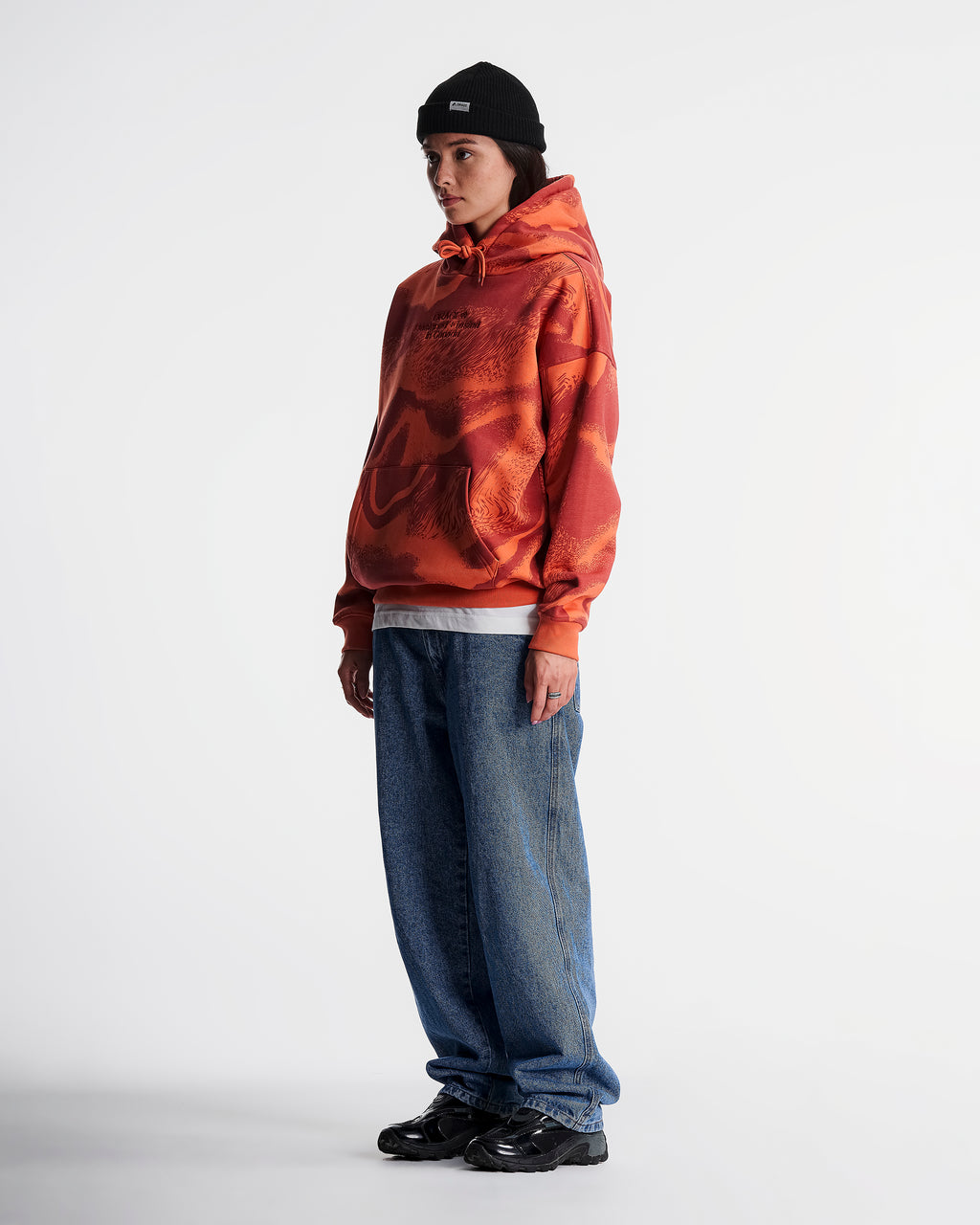SAMPLE - Unisex Alpine Print Hoodie