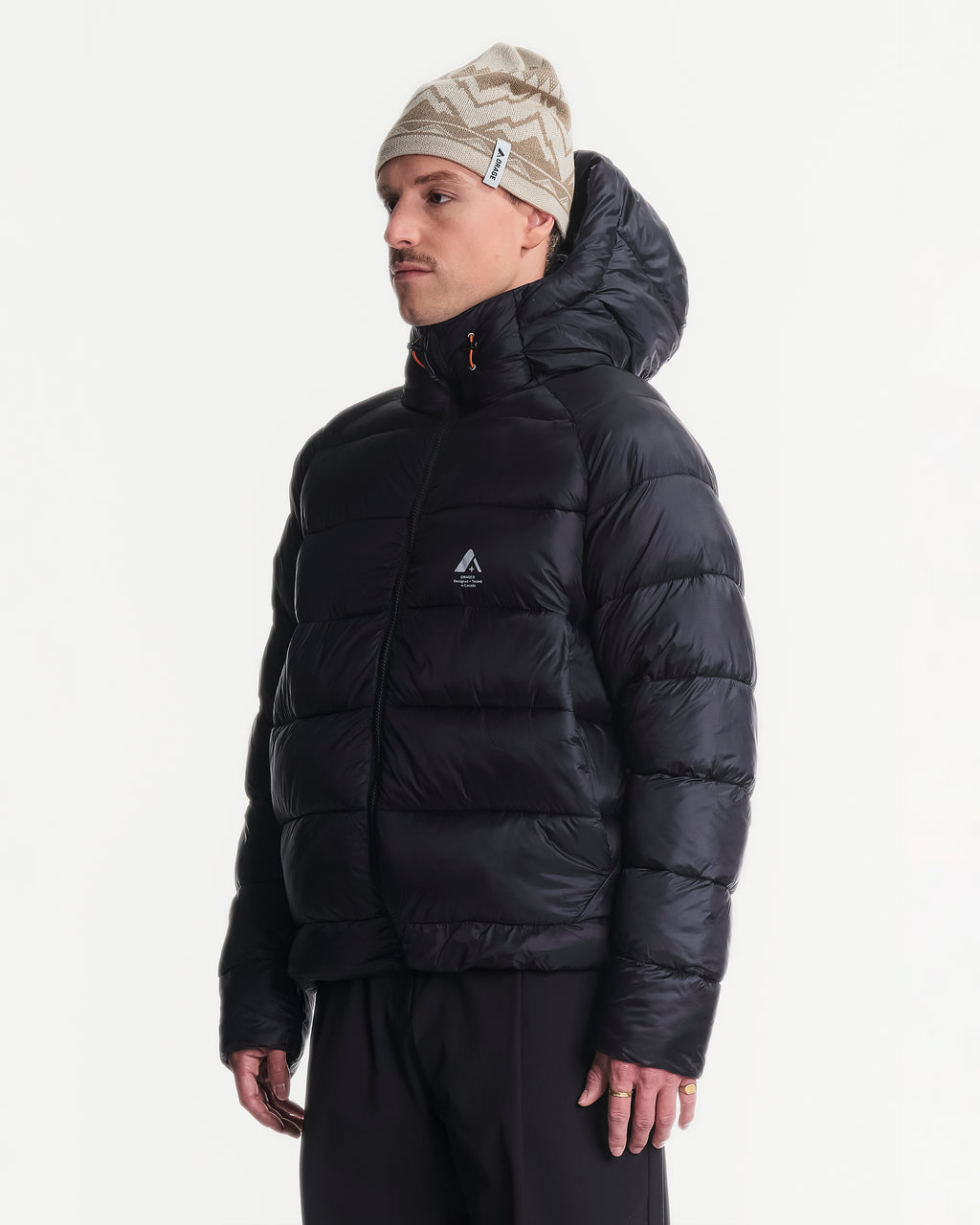 Manteau à capuchon Polar en duvet pour hommes