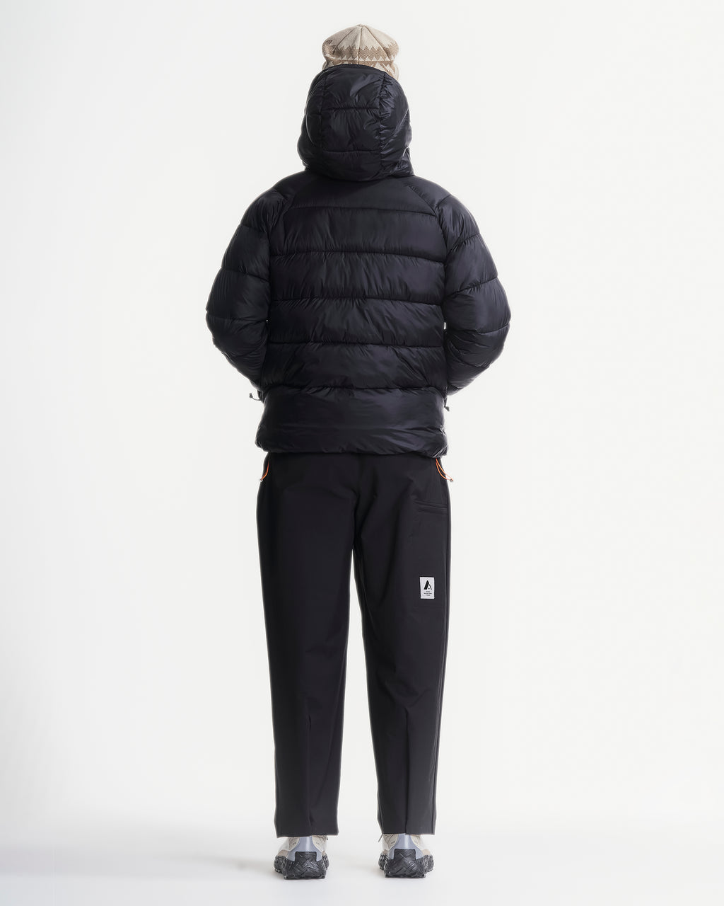Manteau à capuchon Polar en duvet pour hommes