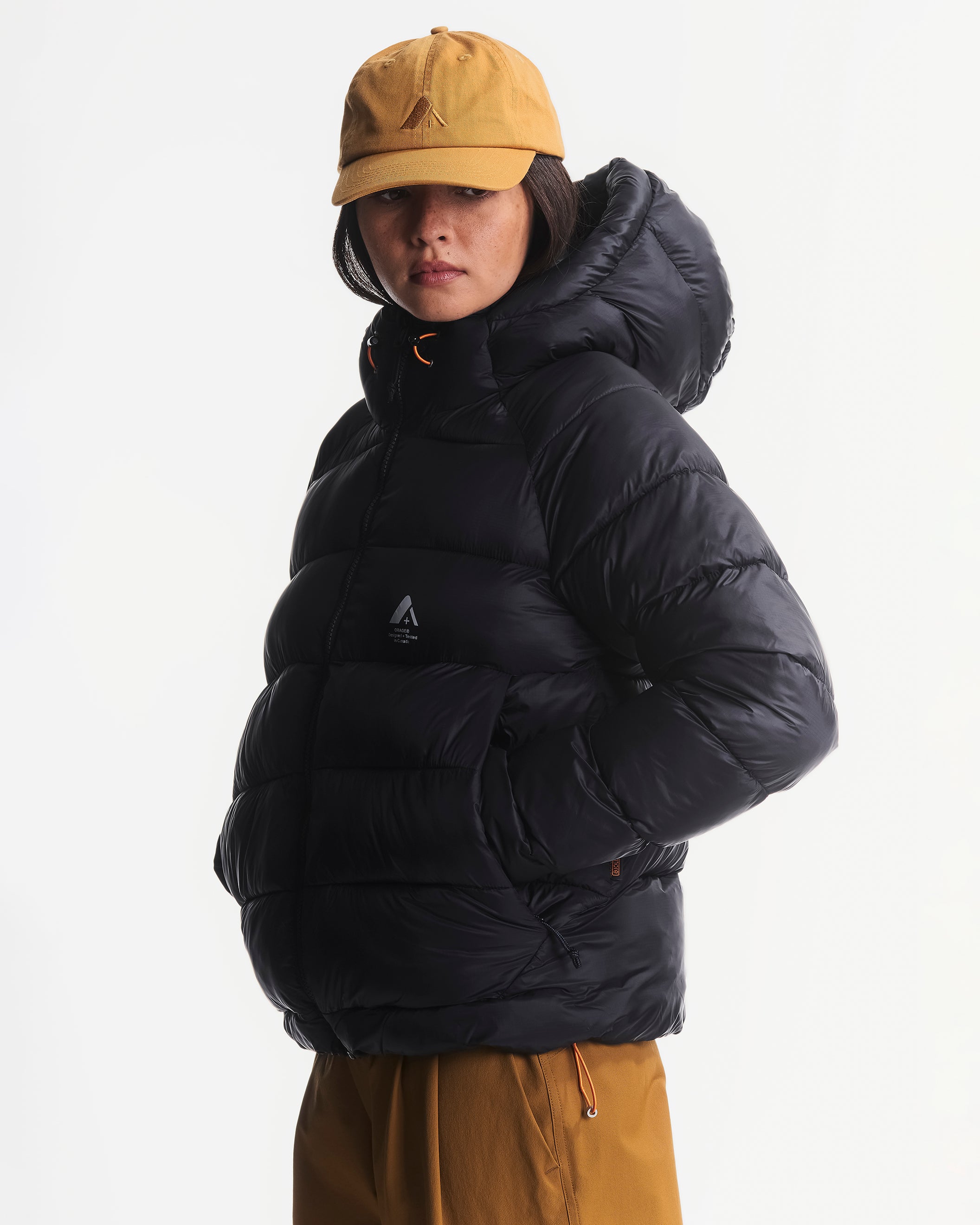 Women's Polar Down Hooded Jacket