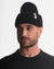 Unisex Notch Beanie - Black