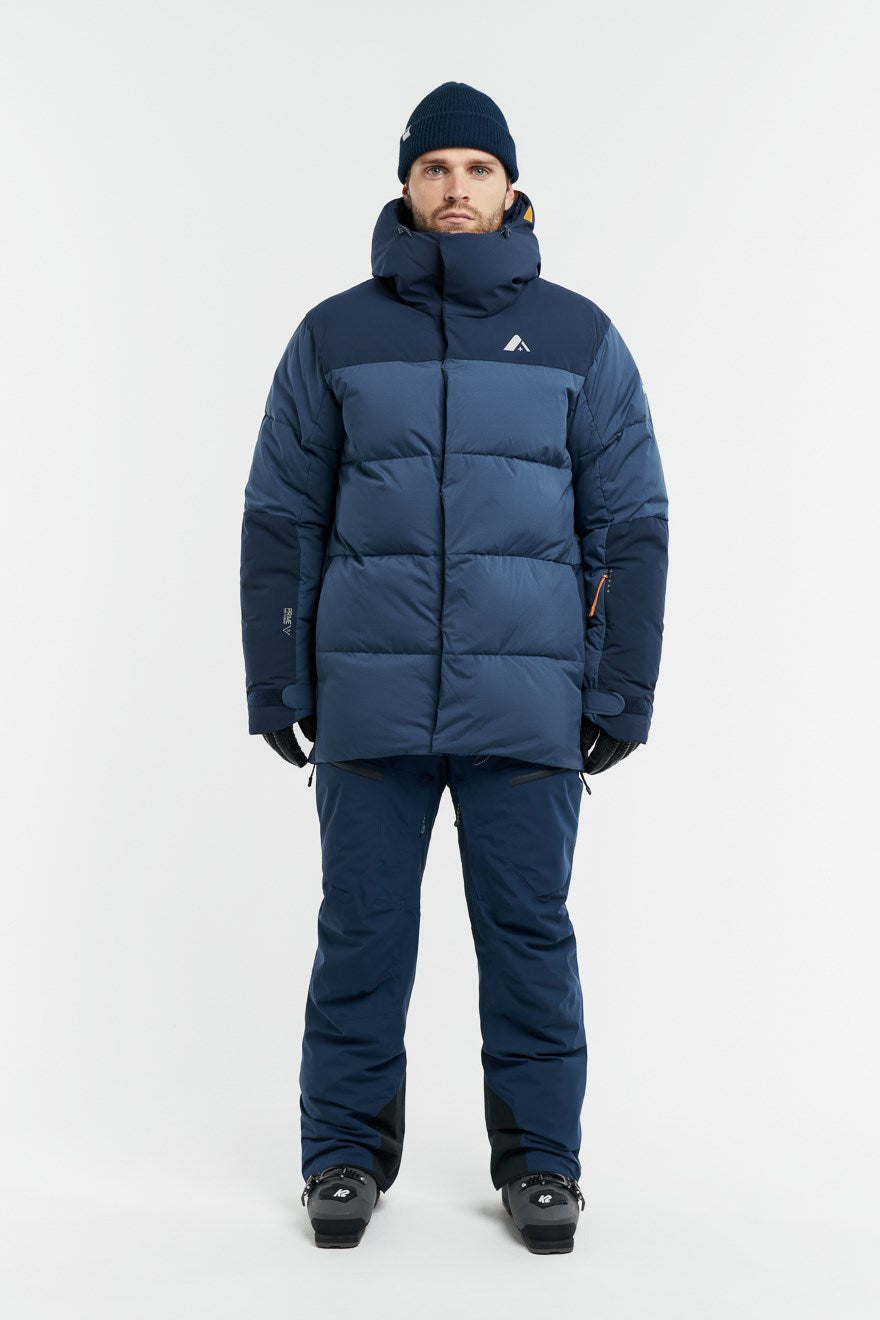 Veste de ski isolante en duvet Redford - Bleu foncé