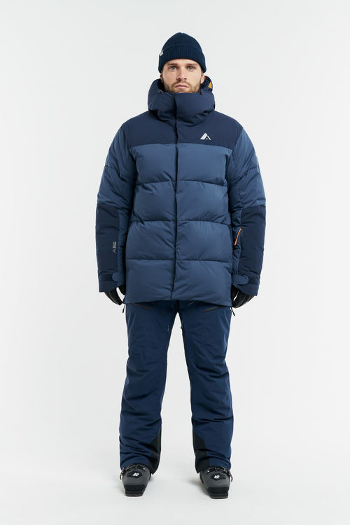 Veste de ski isolante en duvet Redford - Bleu foncé - Product image 1