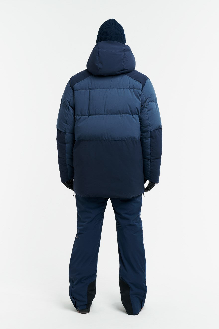 Veste de ski isolante en duvet Redford - Bleu foncé